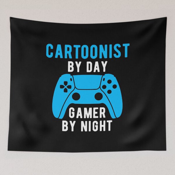 Item preview, Gaming Cartoonist Cartooning  designed and sold by NestaReign.