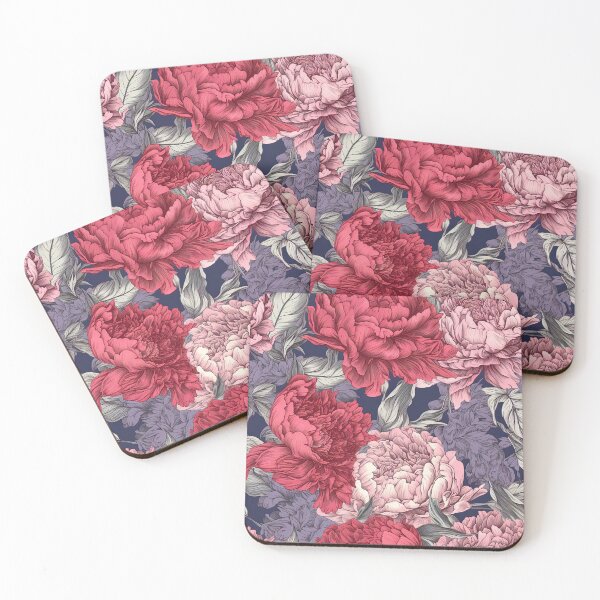 Item preview, Peonies 12 illustration designed and sold by mutasimmh.