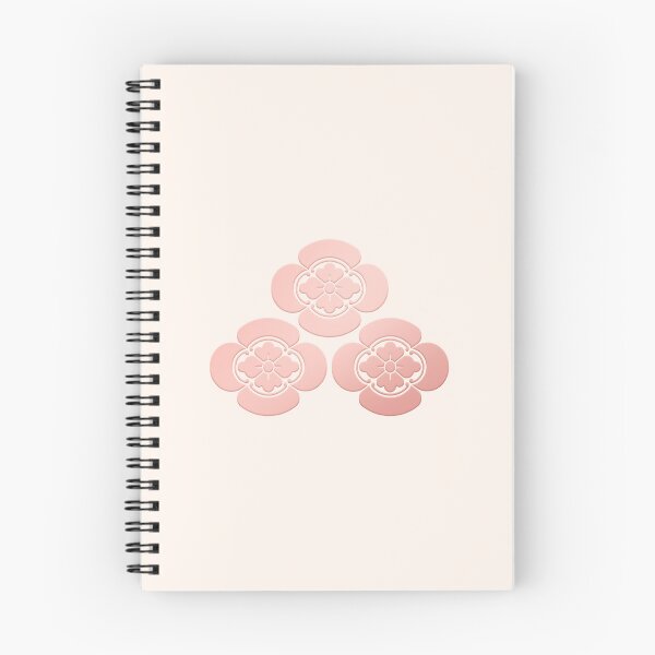 Item preview, Rose Gold Mitsumori Mokko Kamon designed and sold by Takeda-art.