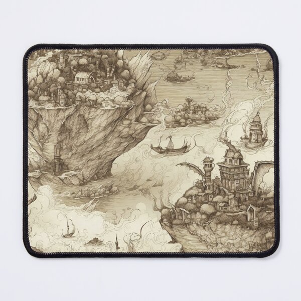 Item preview, Dragon Island Pattern designed and sold by MAF_Merch.