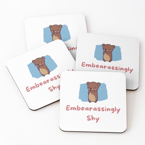 Item preview, Embearassingly shy designed and sold by ThumboArtBumbo.