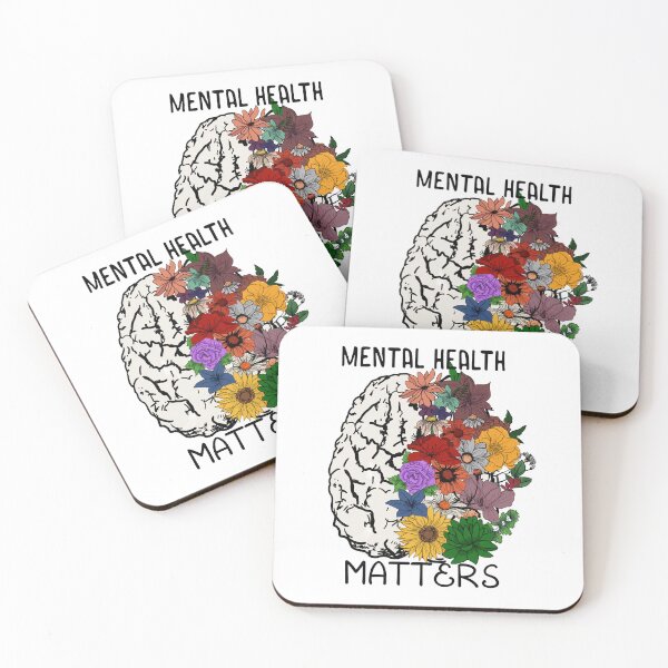 Item preview, Mental Health Matters- Floral Brain designed and sold by vianthomas.