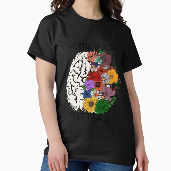 Item preview, Mental Health Matters- Floral Brain designed and sold by vianthomas.