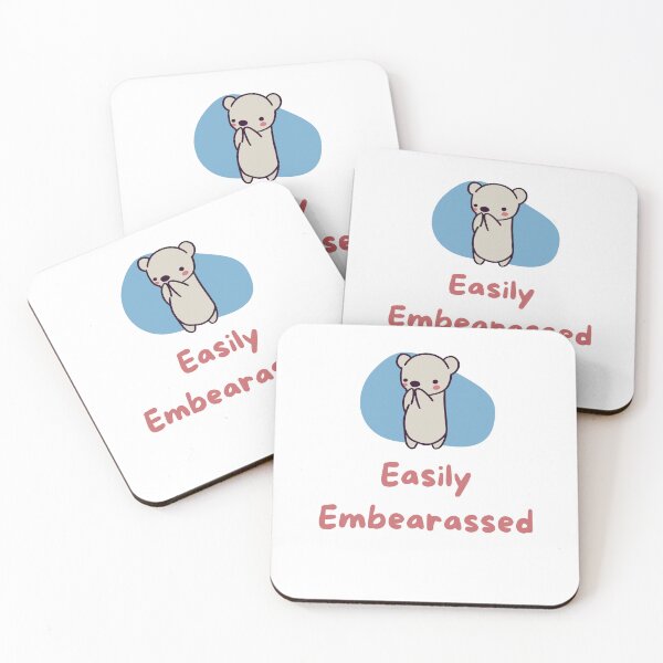 Item preview, Easily Embearassed Polar Bear Cub Cute designed and sold by ThumboArtBumbo.