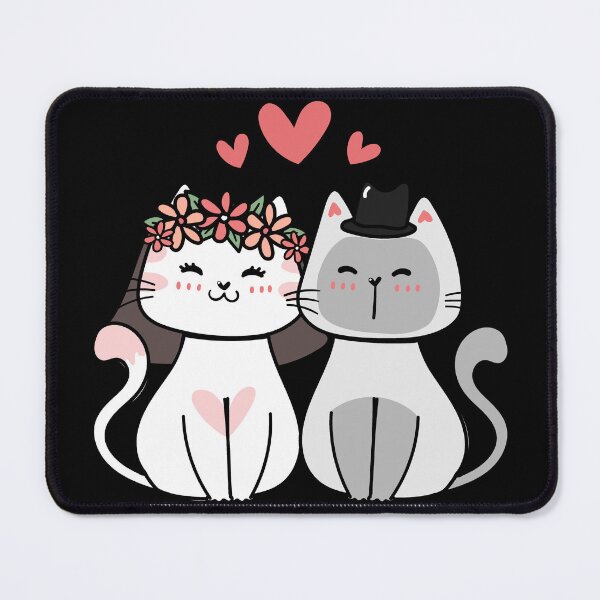 Item preview, Just married cats designed and sold by TheGiftsCorner.