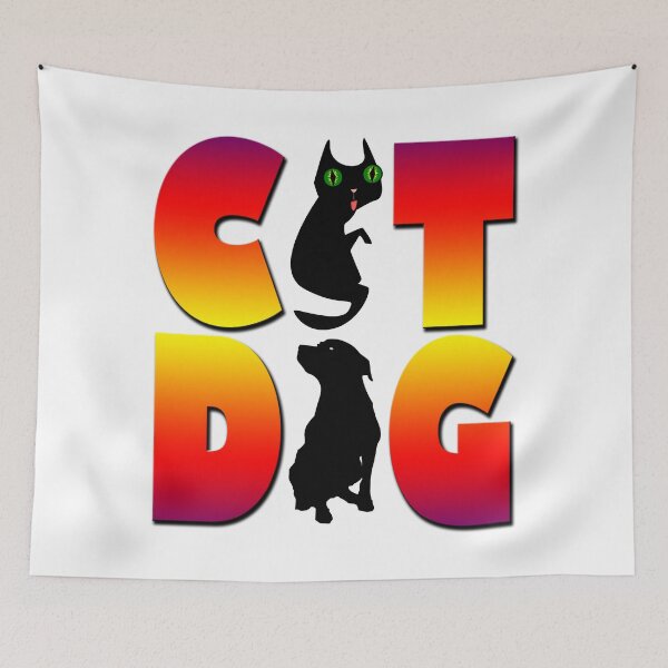 Item preview, Cat and Dog designed and sold by likbatonboot.