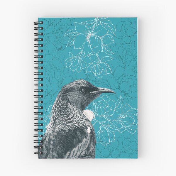 Item preview, Tui Magnolia Teal designed and sold by chocolatemouse.