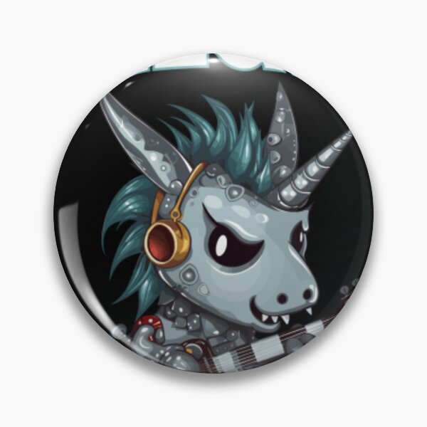 Item preview, Blegh Heavy Metal Metalcore Deathcore Unicorn4 designed and sold by graffsparkle.