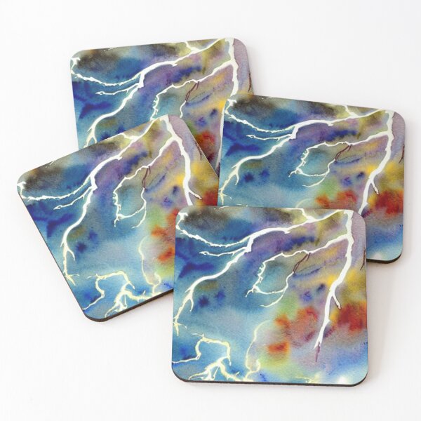 Item preview, Lightning (Watercolor) designed and sold by DukeGroovy.