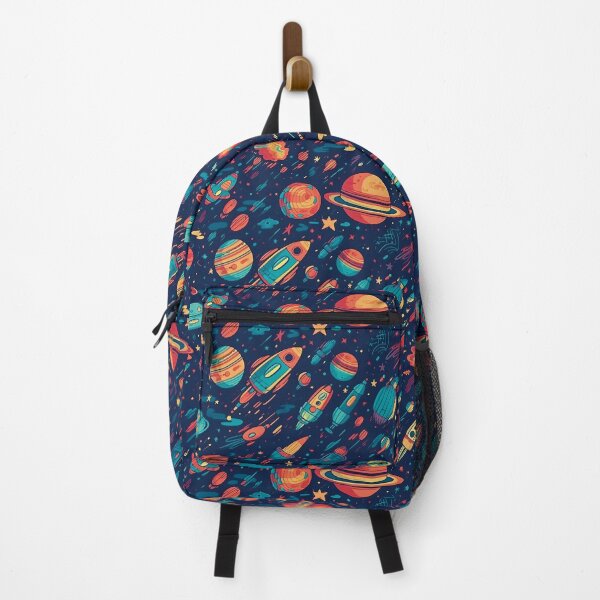 Item preview, Cosmic adventure pattern design.( Black background ) designed and sold by SMALL BEAR ART.