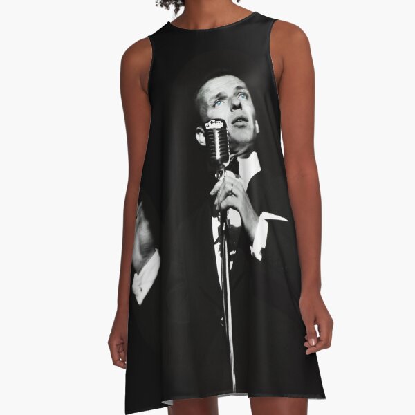 Frank Sinatra A-Linien Kleid
