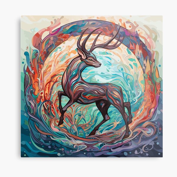 Item preview, Vibrant Gazelle in Translucent Resin designed and sold by luxartbysamer.