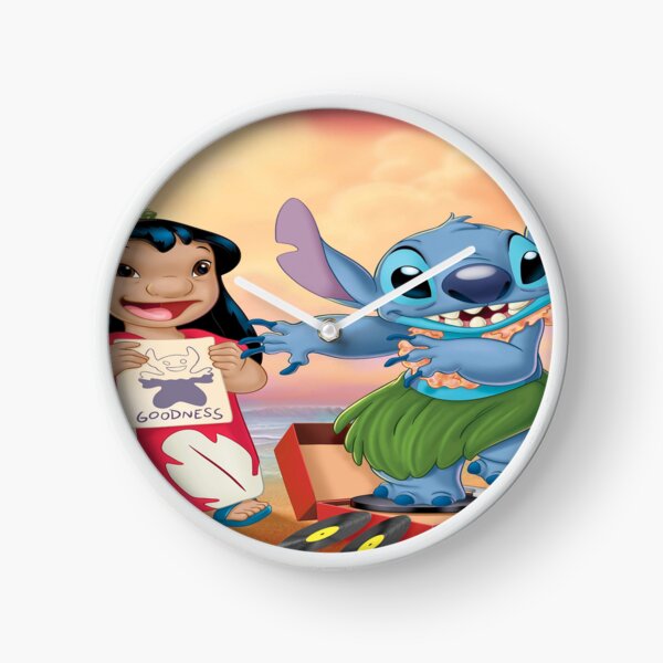 Lilo Stitch Clock 