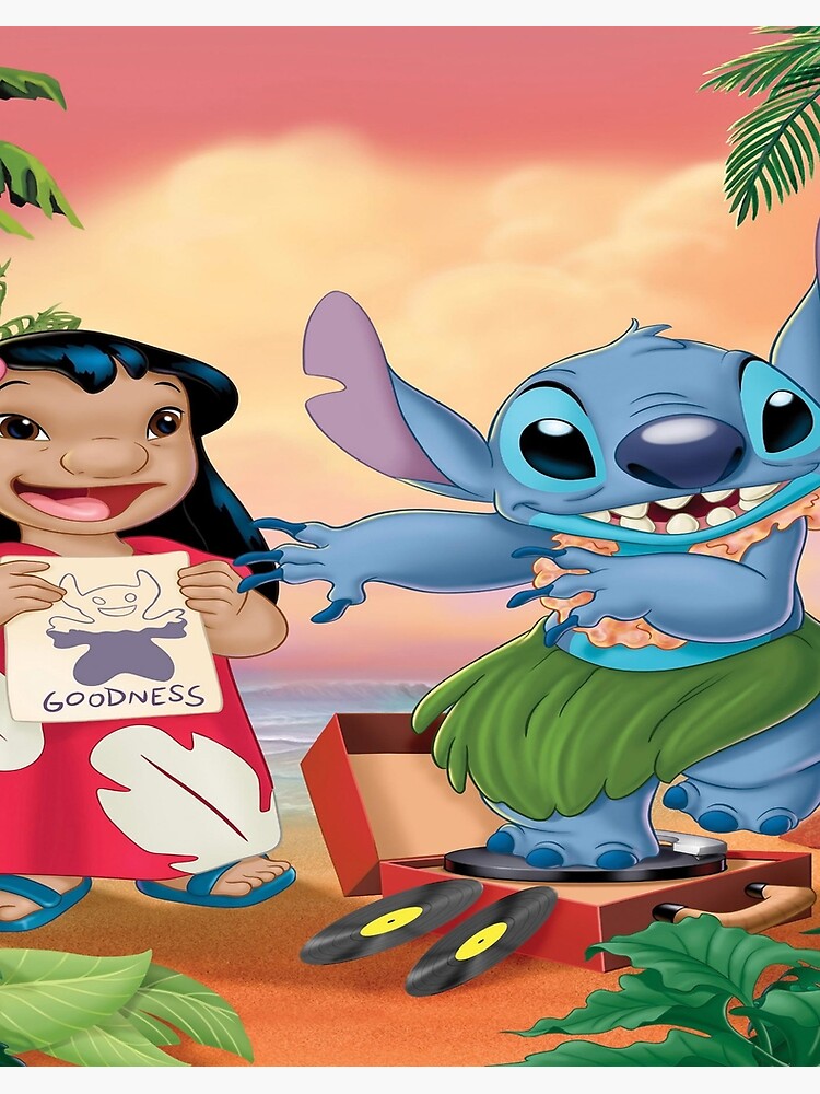 lilo and stitch Art Print for Sale by trinkleintelle