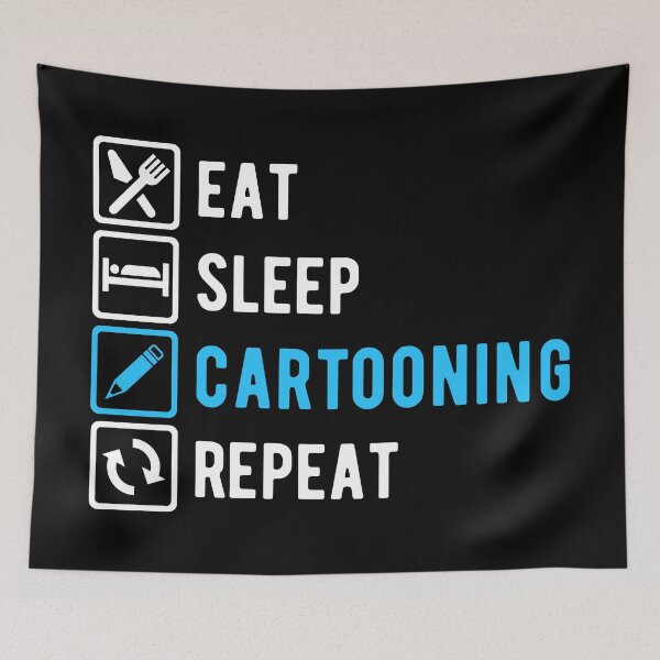 Item preview, Cartoonist Cartooning Life designed and sold by NestaReign.