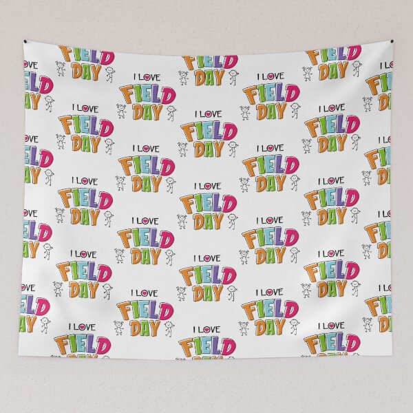 Item preview, I LOVE FIELD DAY sports day last day of school designed and sold by w1ckerman.