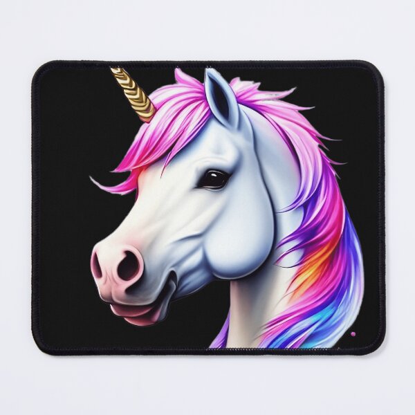 Item preview, Beautiful Laughing Unicorn designed and sold by artist-mac.