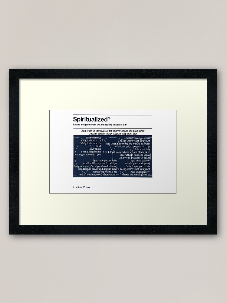 no frame Spiritualized Ladies and Gentlemen We are Floating in Space Gifts