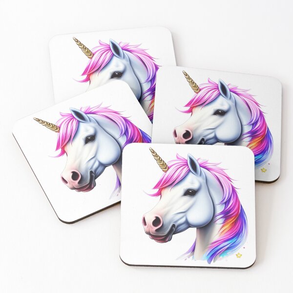 Item preview, Beautiful Laughing Unicorn designed and sold by artist-mac.