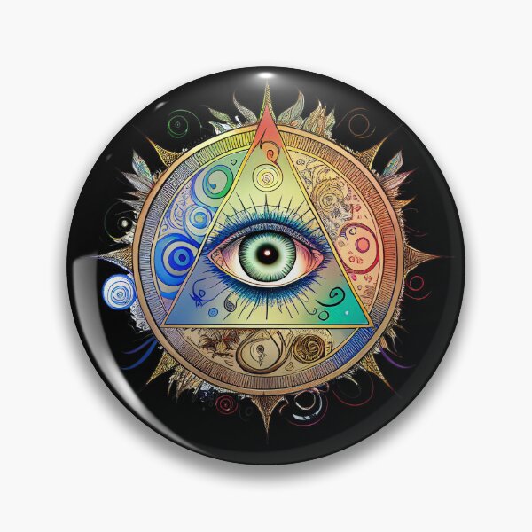 Item preview, pentacle eye symbol designed and sold by S4Kur4.