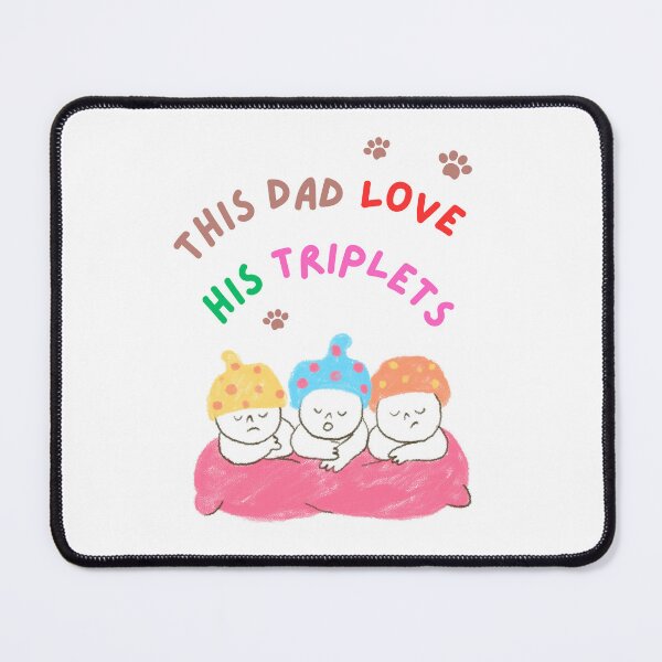 Item preview, This Dad love his Triplets 2 designed and sold by KS12shop.