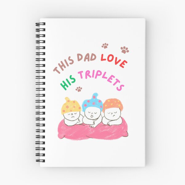 Item preview, This Dad love his Triplets 2 designed and sold by KS12shop.