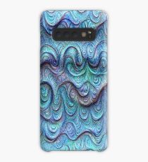 Frozen sea liquid lines and waves #DeepDream Case/Skin for Samsung Galaxy