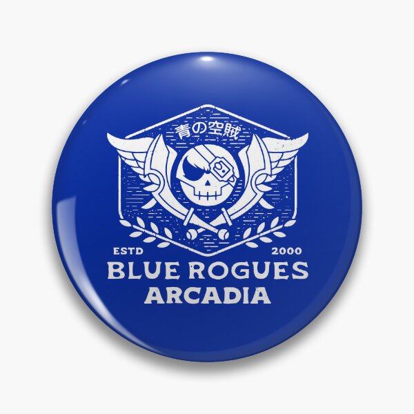Item preview, Blue Rogues Emblem designed and sold by Lagelantee.