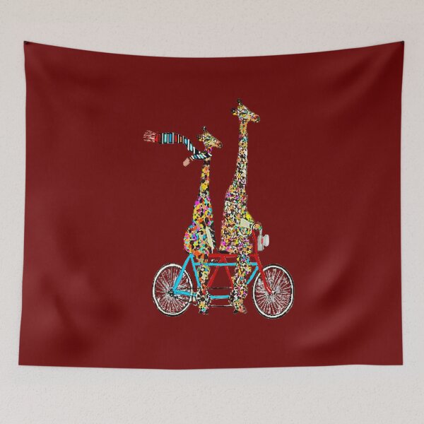 Item preview, TANDEM GIRAFFES designed and sold by THE AMERICAN TEEVANGELIST.