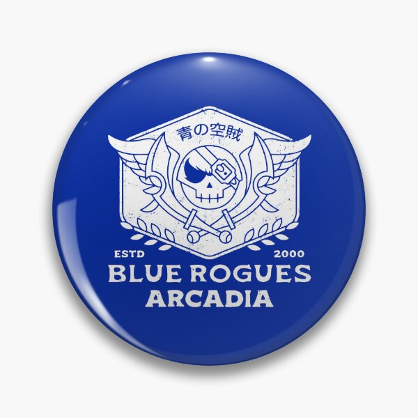 Item preview, Blue Rogues Emblem Grunge designed and sold by Lagelantee.