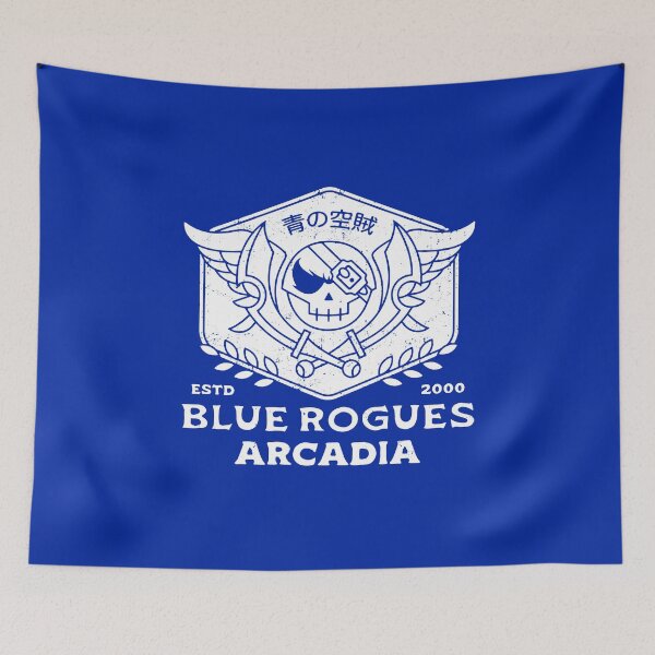 Item preview, Blue Rogues Emblem Grunge designed and sold by Lagelantee.