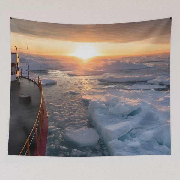 Item preview, The Coldest Sunrise designed and sold by EpicWallArts.