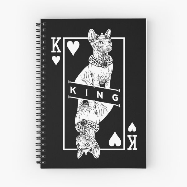 Item preview, Sphynx Cat Lover King Of Hearts Funny Pop Art designed and sold by GrandeDuc.
