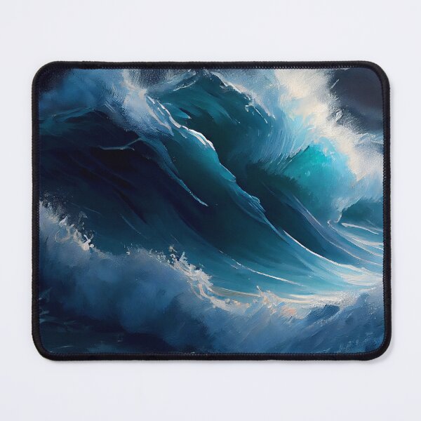 Item preview, Ocean Waves designed and sold by AiBroughtToLife.