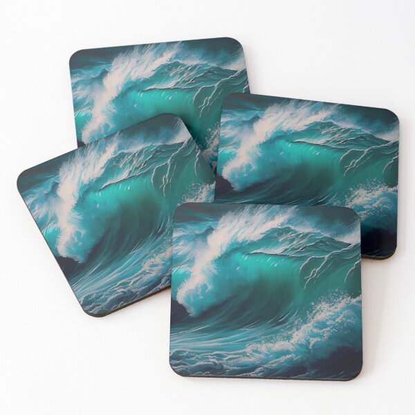 Item preview, Ocean Waves  designed and sold by AiBroughtToLife.