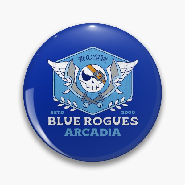 Item preview, Blue Rogues Grunge Emblem designed and sold by Lagelantee.