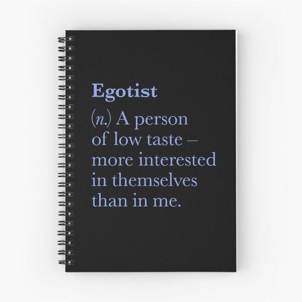Item preview, Egotist definition. v.6 designed and sold by x1brett.