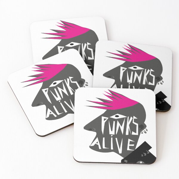 Item preview, Punks Alive. Concept illustration with punk styled man. designed and sold by Creavision.