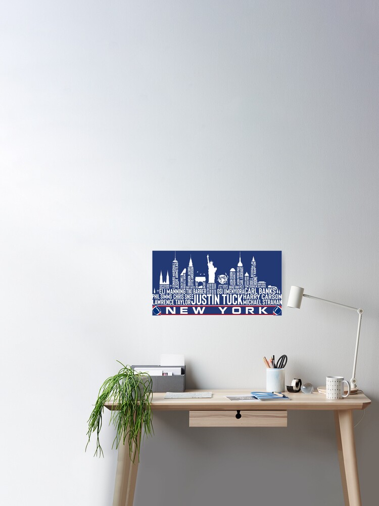 Ny Giants Classic Poster for Sale by nedtodd