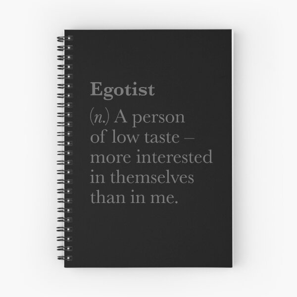 Item preview, Egotist definition. v.7 designed and sold by x1brett.