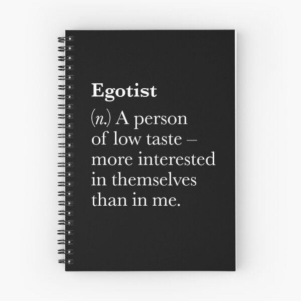 Item preview, Egotist definition. v.9 designed and sold by x1brett.