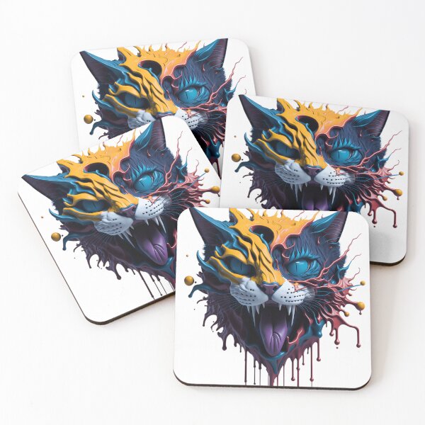 Item preview, 3D Cat Face designed and sold by artist-mac.