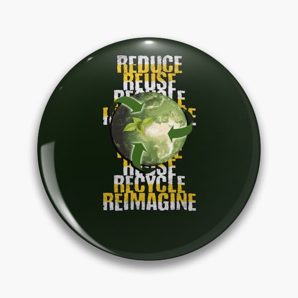 Item preview, Recycle Reuse Renew Reimagine Environmental Activism designed and sold by tamdevo1.
