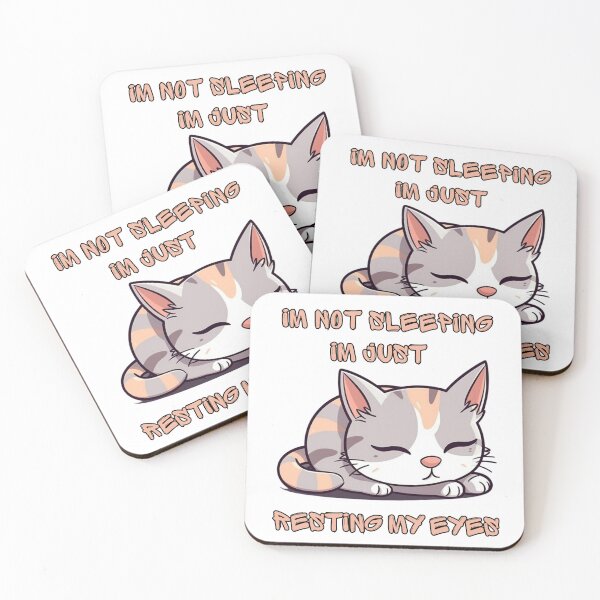 Item preview, Im Not Sleeping Im Just Resting My Eyes designed and sold by letsgetinspired.