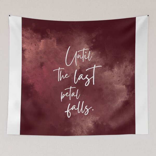 Item preview, Until the last petal falls designed and sold by addict2reading.