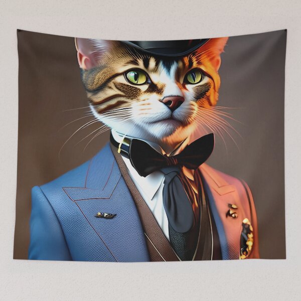 Item preview, Cat Gentleman designed and sold by artmanikin.