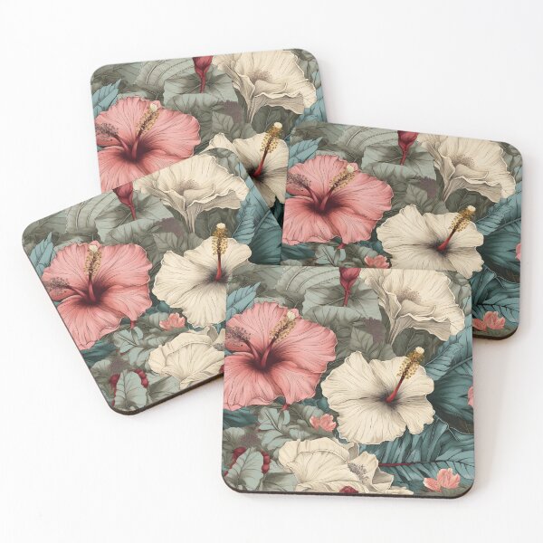 Item preview, Tropical Hibiscus Blooms designed and sold by Sharon Margolin.