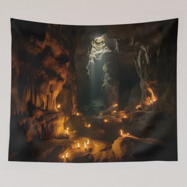 Item preview, Candle Lit Cave designed and sold by EpicWallArts.