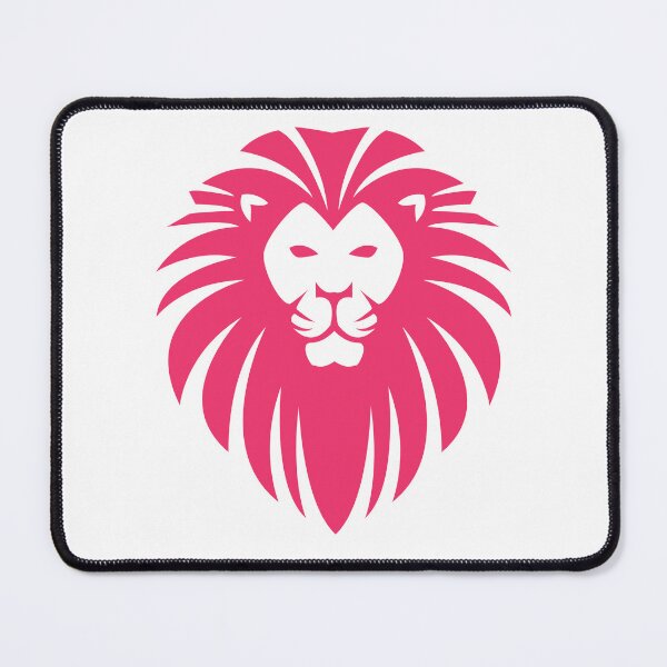 Artikelvorschau, Fuchsia Pink Lion entworfen und verkauft von KatsCanvas.