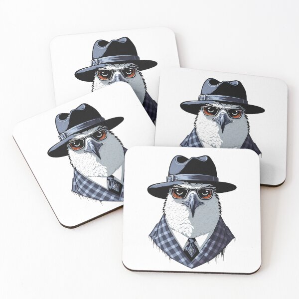 Item preview, Gangster Pigeon In Jacket And Hat designed and sold by artist-mac.